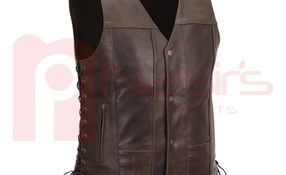 Men Leather Vest