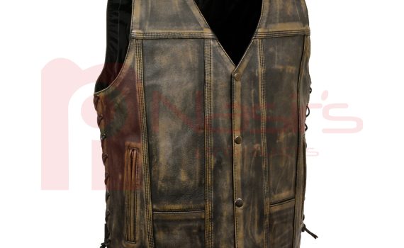 Men Leather Vest