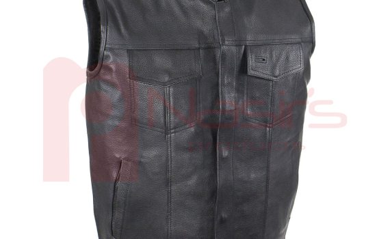 Men Leather Vest